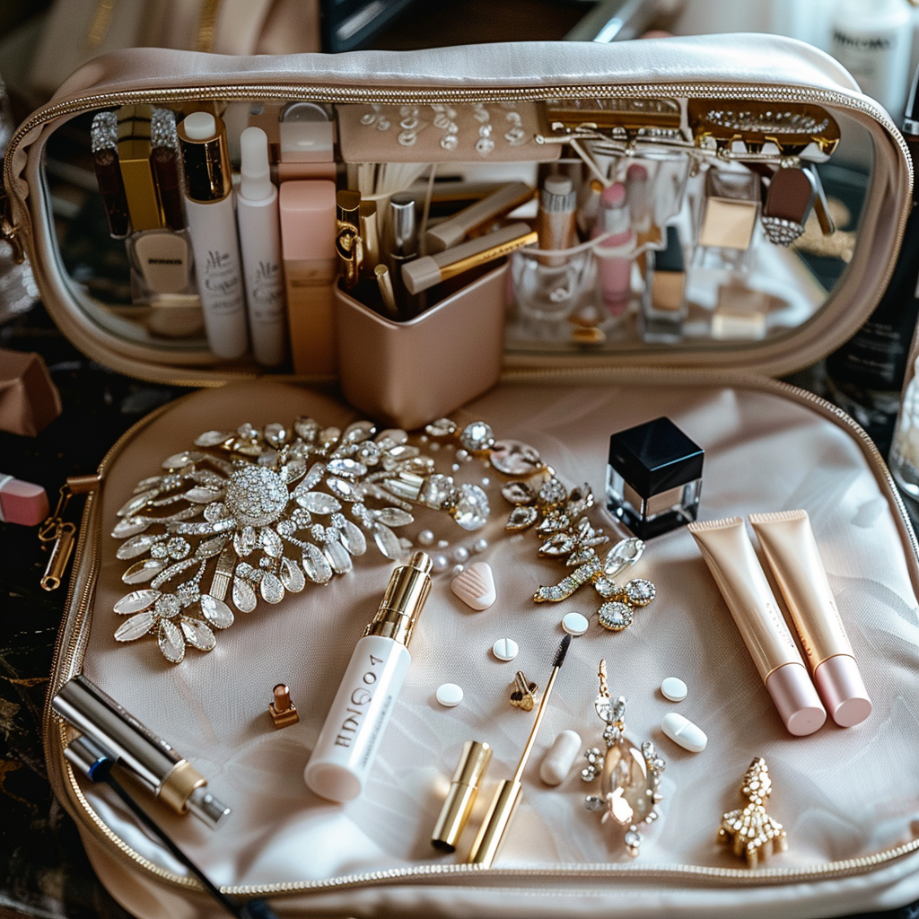 Essentials for the Bride's Bag on the Wedding Day; South Jersey and New York City event venue + catering; Cherry Hill, New Jersey venue